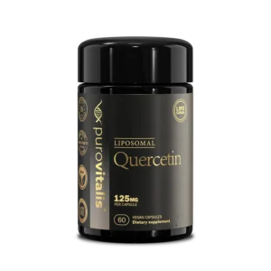Liposomaal Quercetine-supplement te koop bij Purovitalis. Liposomale Quercetine capsules zijn de meest toereikende manier voor uw lichaam om op te nemen.